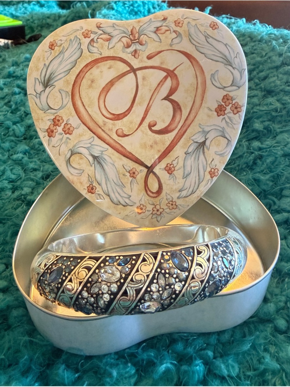 Brighton Jewelry- Jeweled Bangle Bracelet
